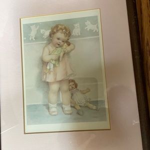 Pictures Beautiful little girl pictures !! 2 unframed 2 framed
